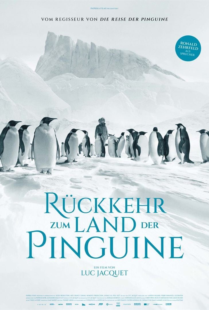 Filmplakat „Rückkehr zum Land der Pinguine“