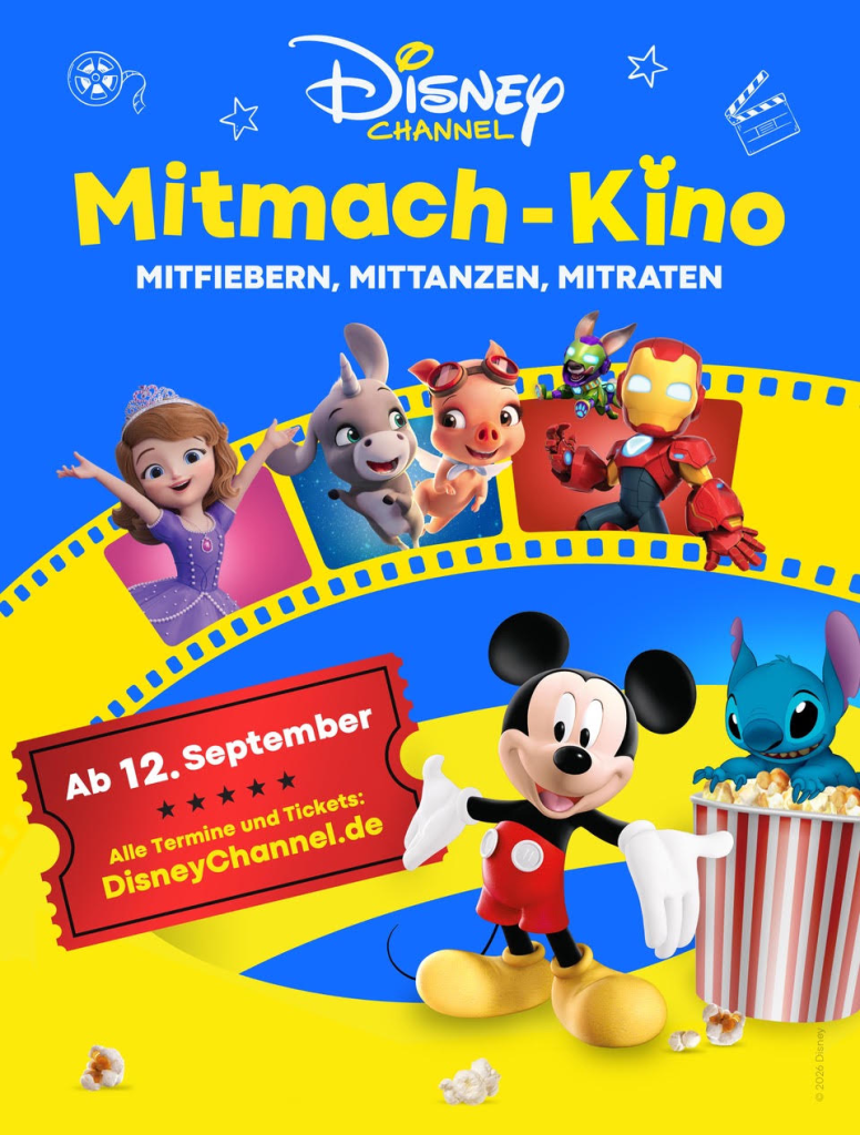 Disney Channel Mitmachkino September 2026