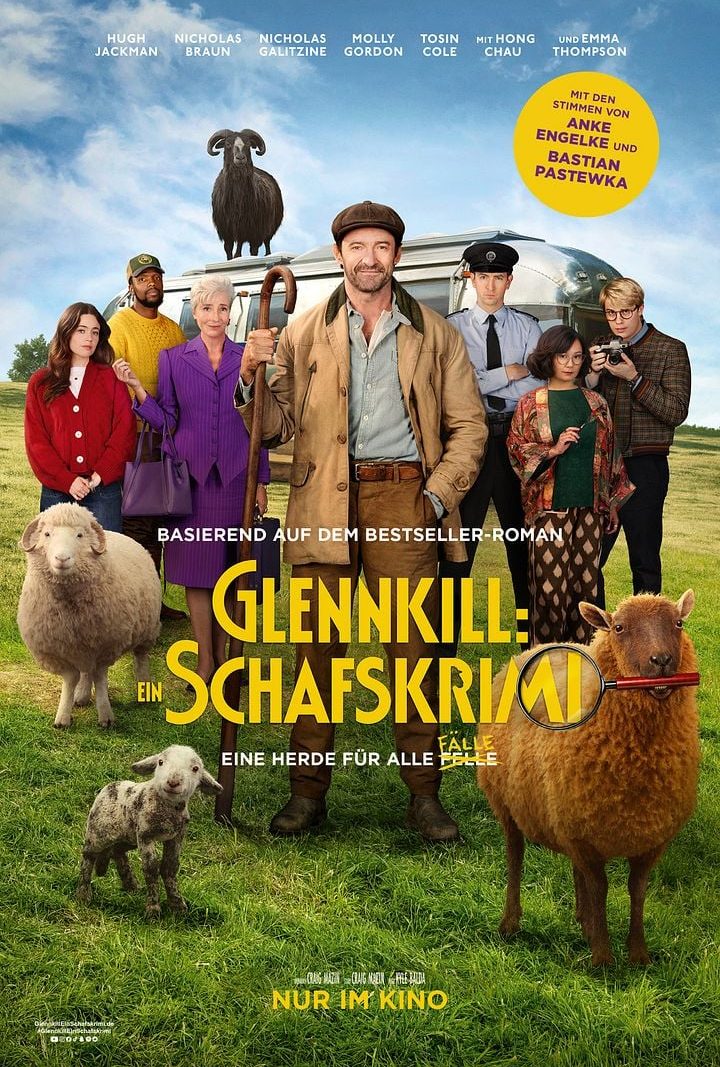 Filmplakat „Glennkill: Ein Schafskrimi“