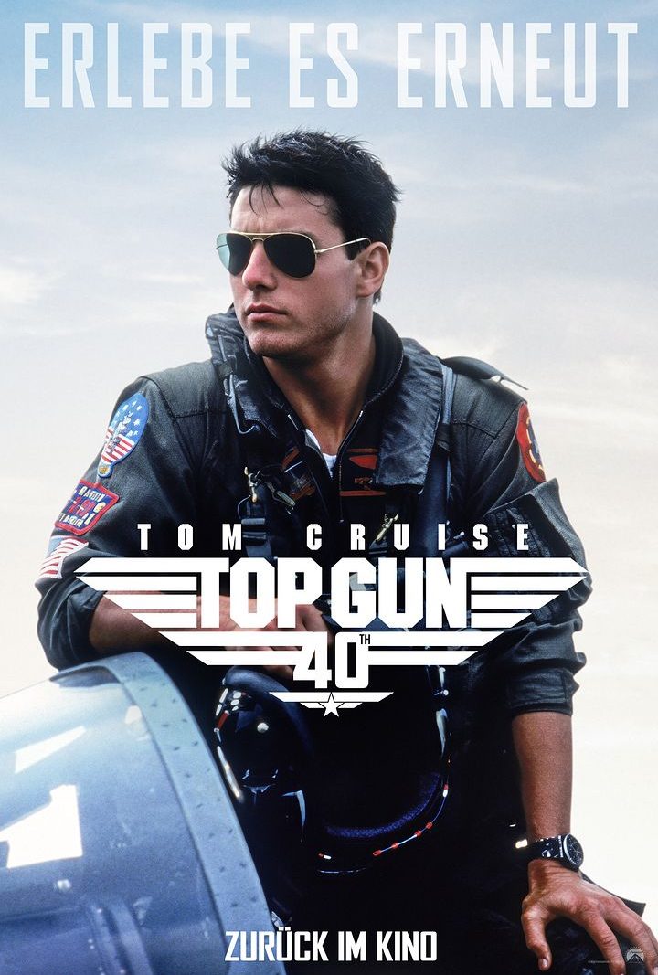 Filmplakat „Top Gun (40th Anniversary) – Sie fürchten weder Tod noch Teufel“