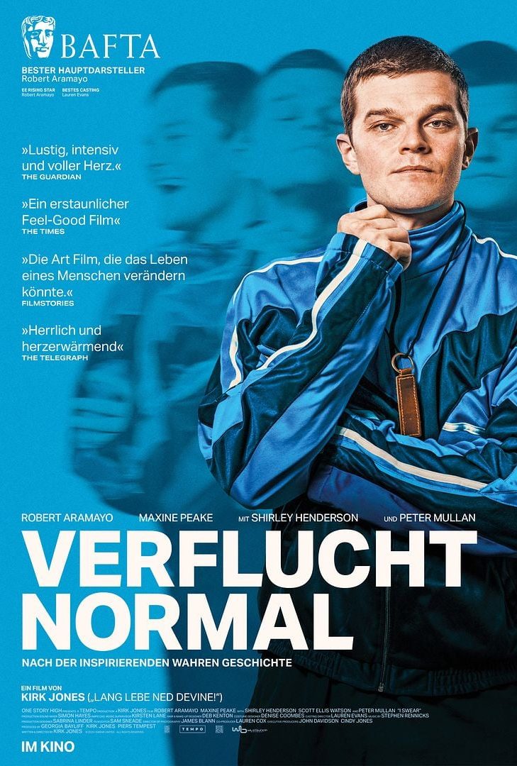 Filmplakat „Verflucht normal“