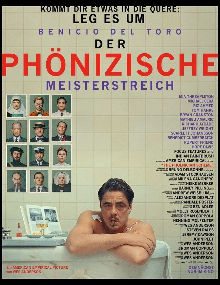 Filmplakat „Der Phönizische Meisterstreich“