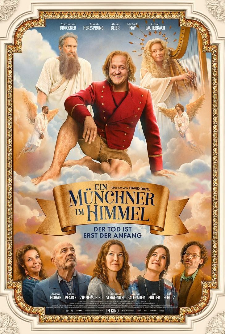 Filmplakat „Ein Münchner im Himmel – Der Tod ist erst der Anfang“
