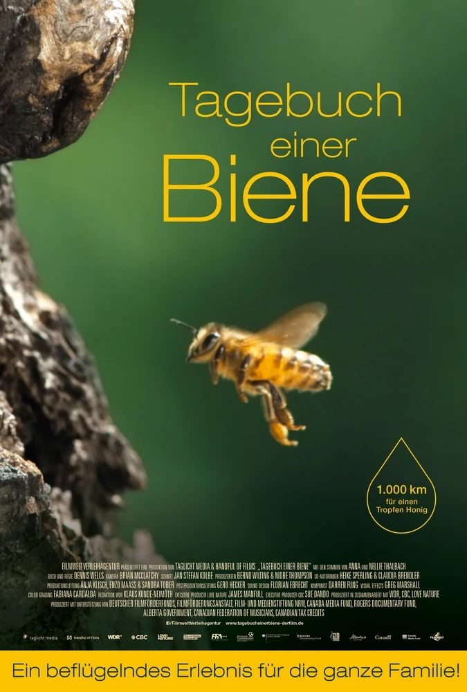 Filmplakat „Tagebuch einer Biene“