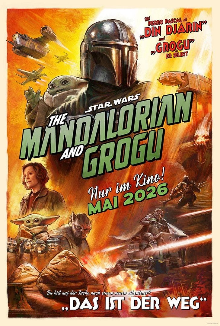 Filmplakat „The Mandalorian And Grogu“