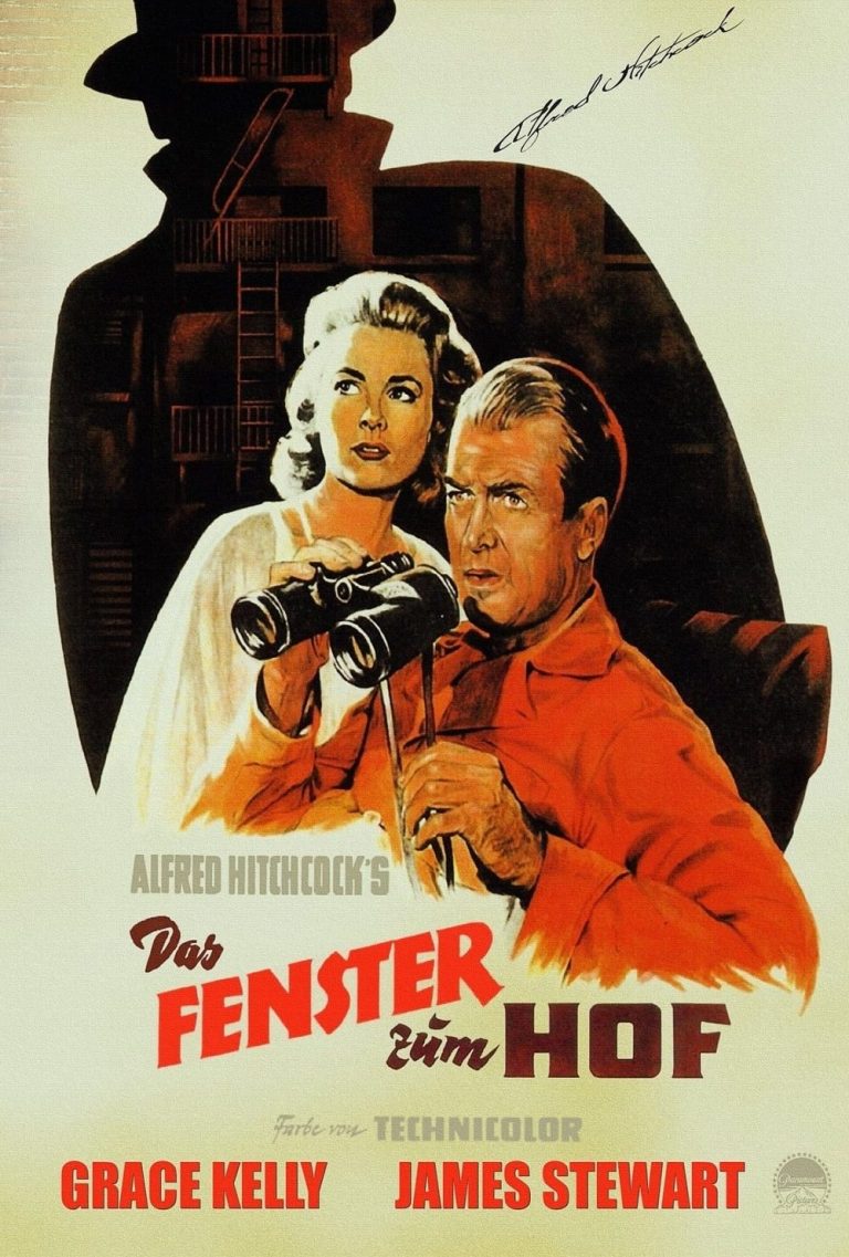 Filmplakat „Das Fenster zum Hof“