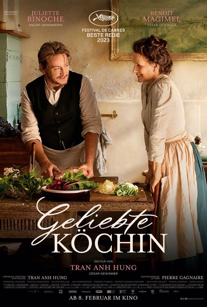 Filmplakat „Geliebte Köchin“