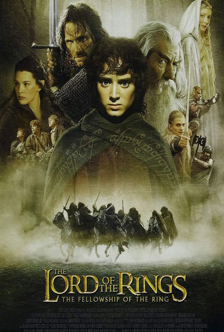 Filmplakat „Der Herr der Ringe – Die Gefährten“