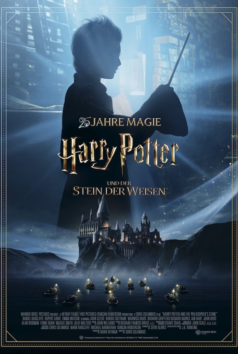 Filmplakat „25 Jahre Harry Potter und der Stein der Weisen“ Filmplakat „25 Jahre Harry Potter und der Stein der Weisen“