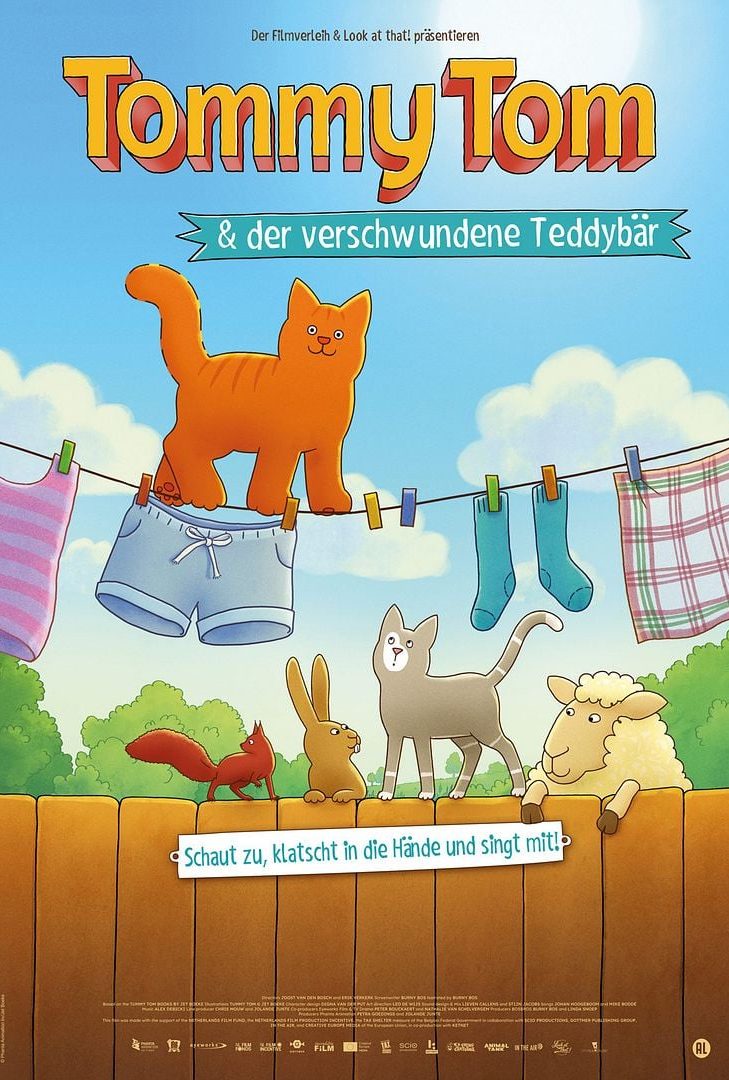 Filmplakat „Tommy Tom und der verschwundene Teddybär“