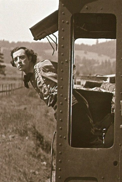 Szenenfoto: Buster Keaton in „Der General“ Szenenfoto: Buster Keaton in „Der General“