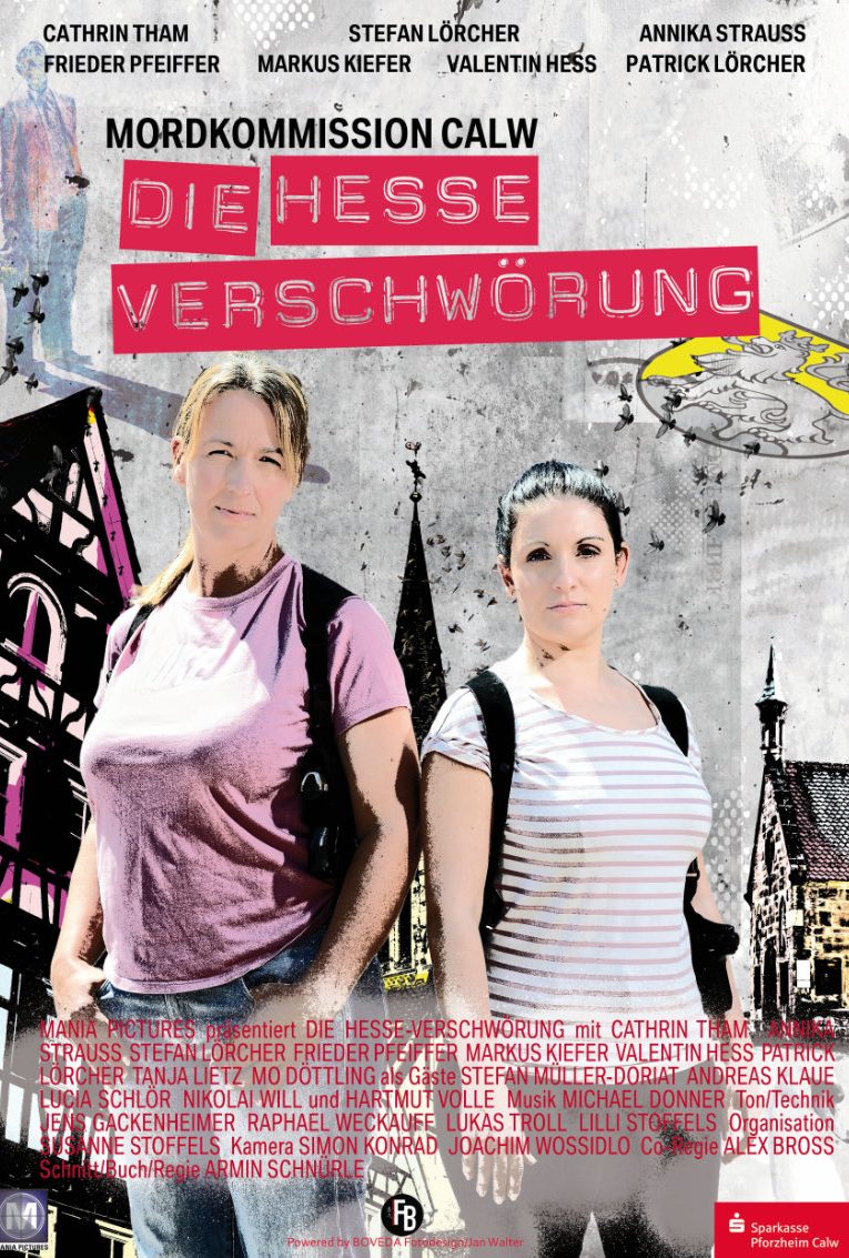 Filmplakat „Mordkommission Calw – Die Hesse-Verschwörung“