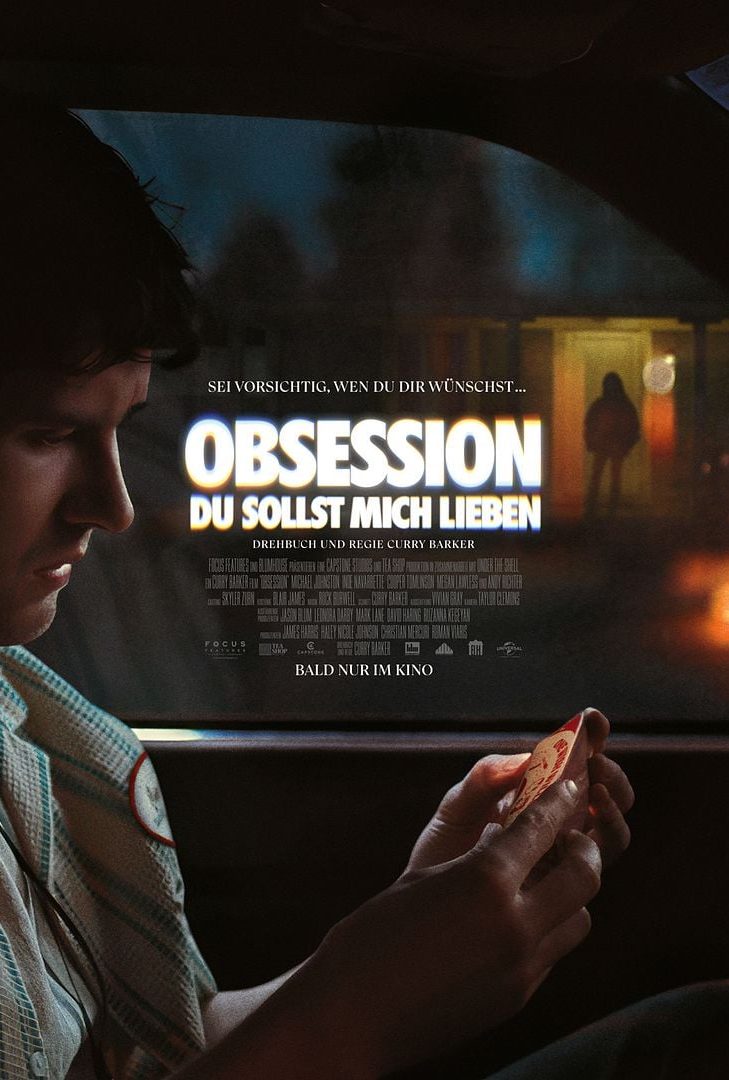 Filmplakat „Obsession – Du sollst mich lieben“