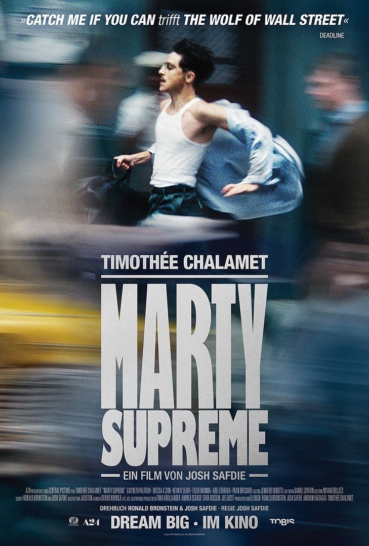 Filmplakat „Marty Supreme“