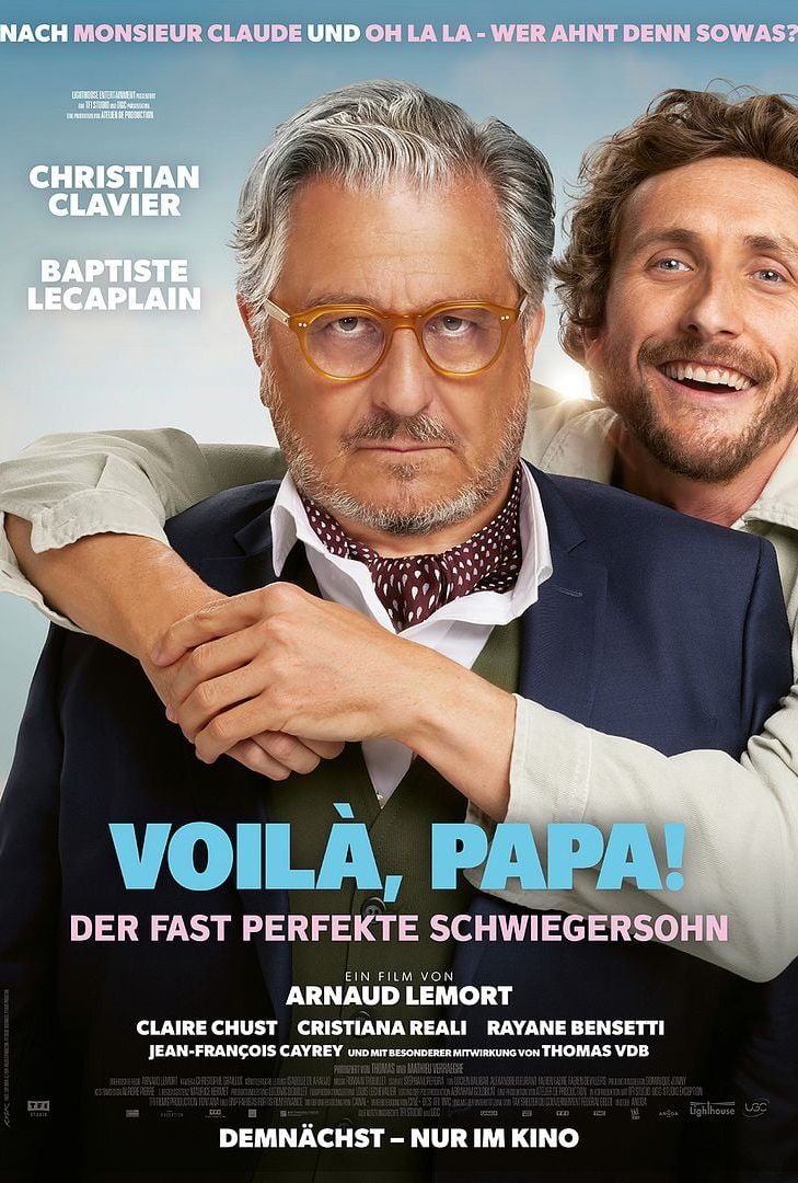 Filmplakat „Voilà, Papa – Der fast perfekte Schwiegersohn“