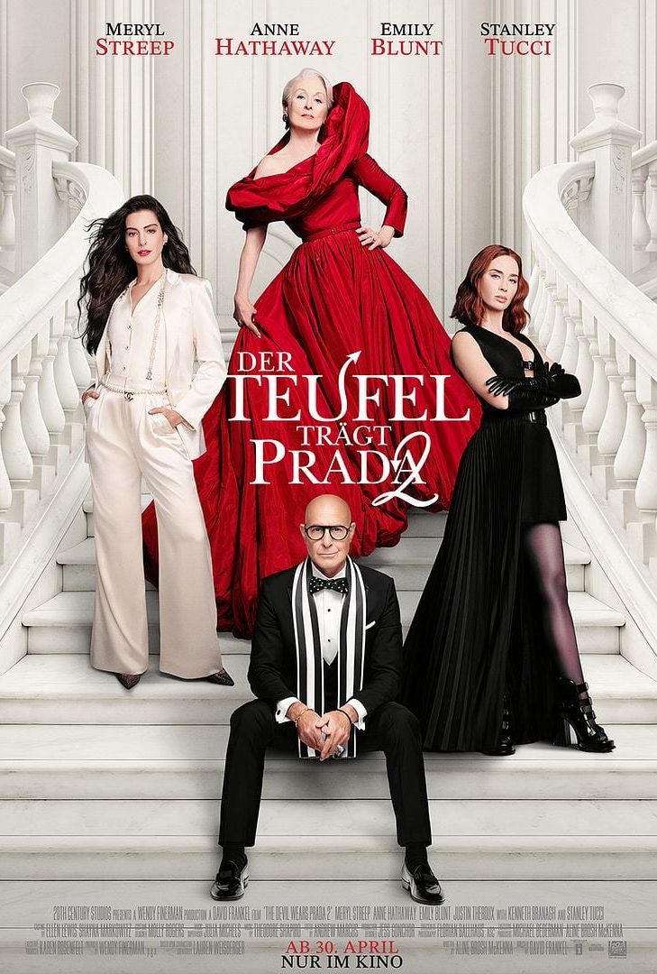 Filmplakat „Der Teufel trägt Prada 2“