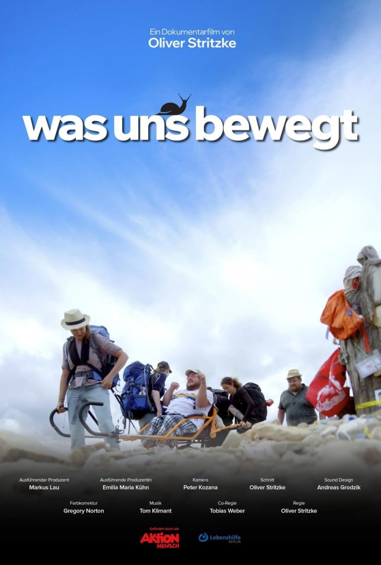 Filmplakat „Was uns bewegt“