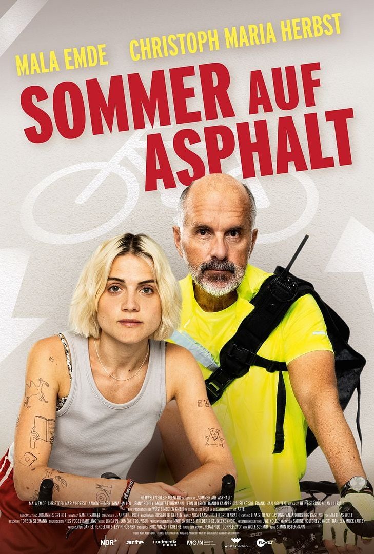 Filmplakat „Sommer auf Asphalt“