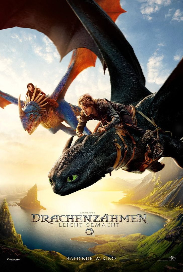 Filmplakat „Drachenzähmen leicht gemacht“