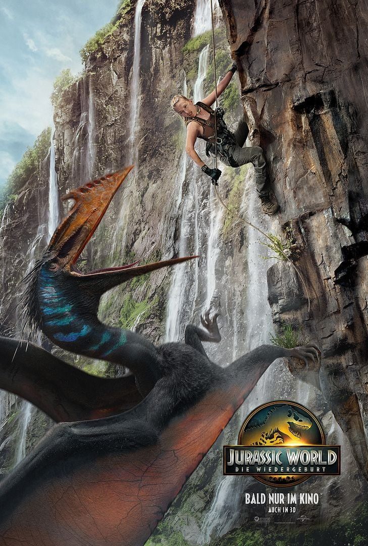 Filmplakat „Jurassic World: Die Wiedergeburt“ Filmplakat „Jurassic World: Die Wiedergeburt“