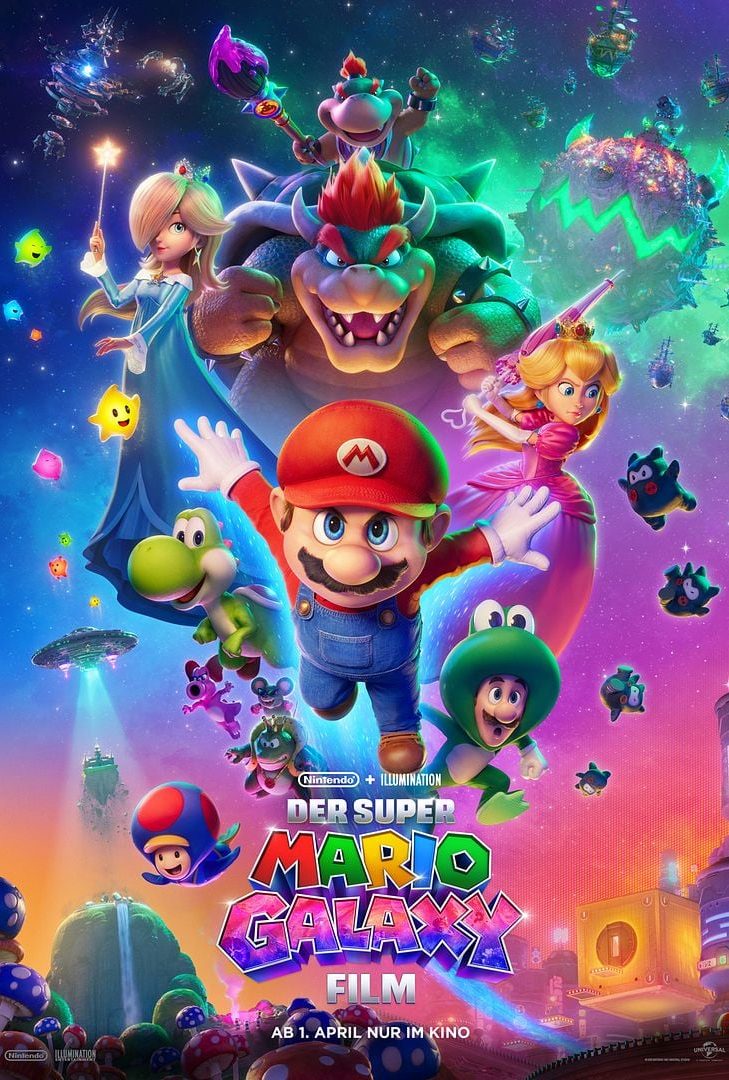Filmplakat „Der Super Mario Galaxy Film“ Filmplakat „Der Super Mario Galaxy Film“