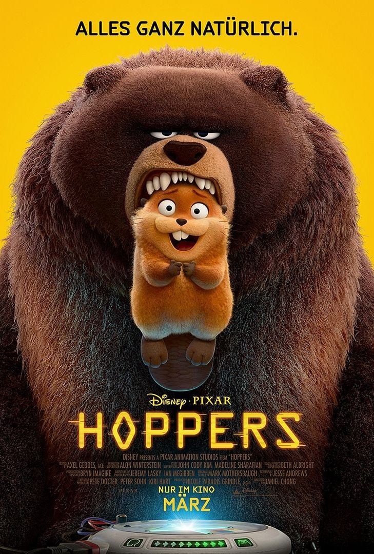 Filmplakat „Hoppers“