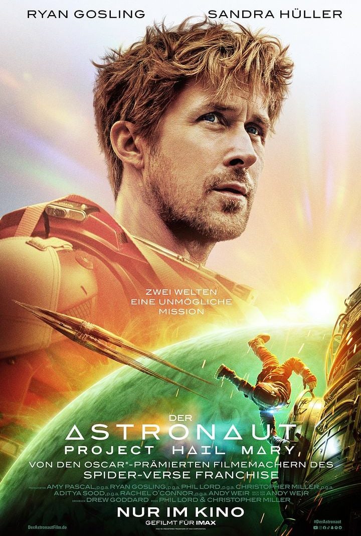 Filmplakat „Der Astronaut – Project Hail Mary“