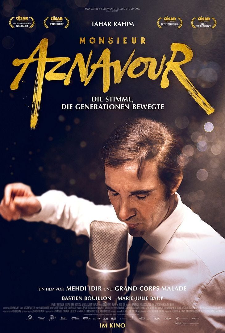 Filmplakat „Monsieur Aznavour“
