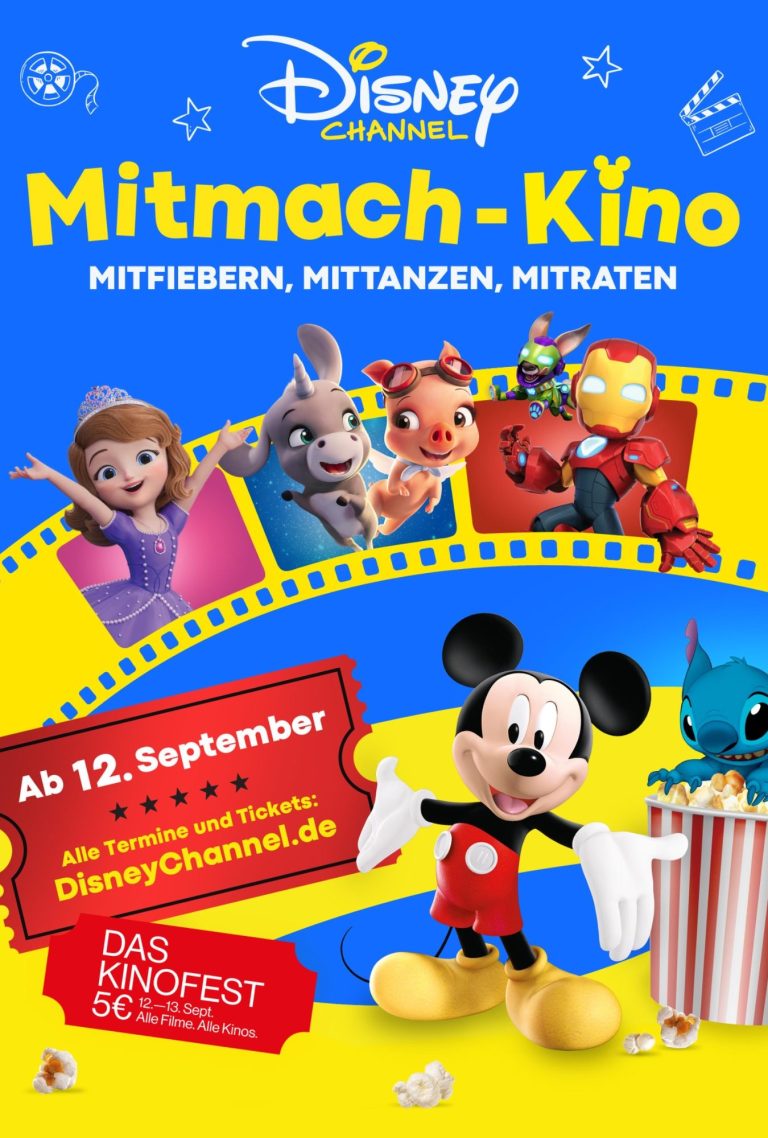 Plakat „Disney Channel Mitmach-Kino“